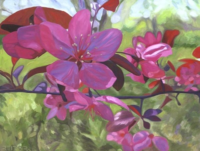 Fine art local floral scenes prints and paintings