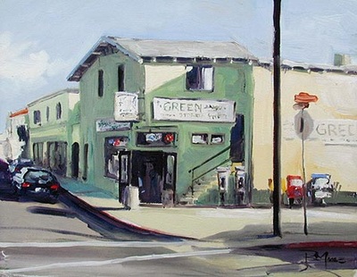 The Green Store Original by artist Ross Moore